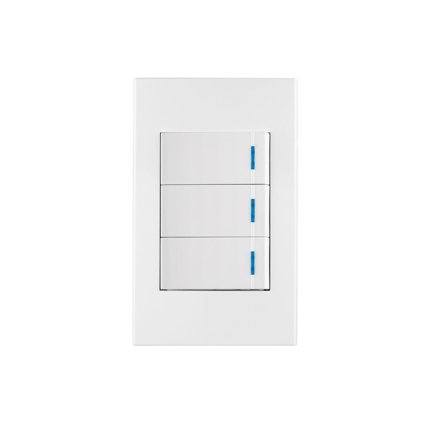 Placa armada 3 interruptores 1de 3vías,1 mod,Española,blanco | PA-APTR-EEB | 45606