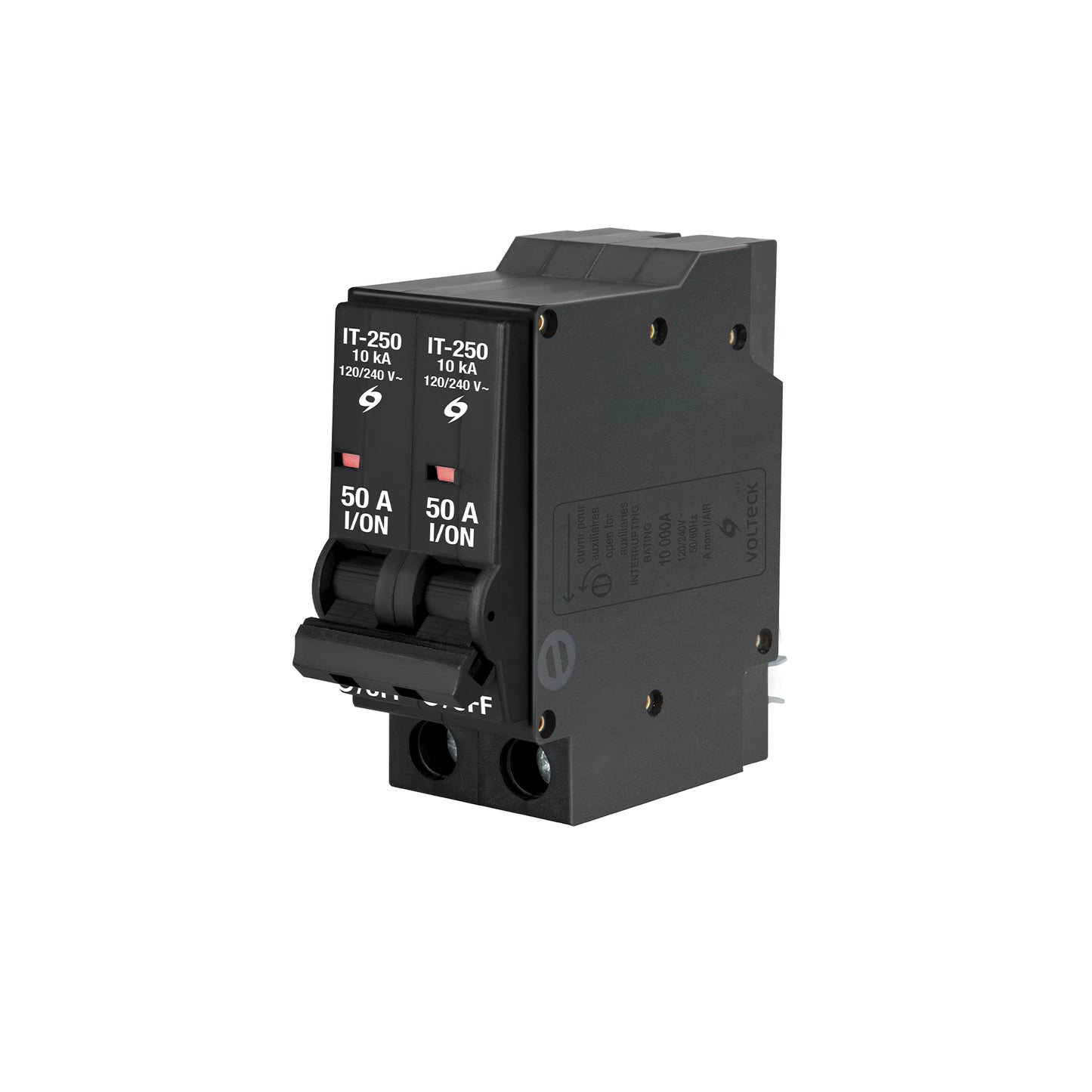 Interruptor de 2 polos 50A, enchufable, a granel, VOLTECK | IT-250G | 45880