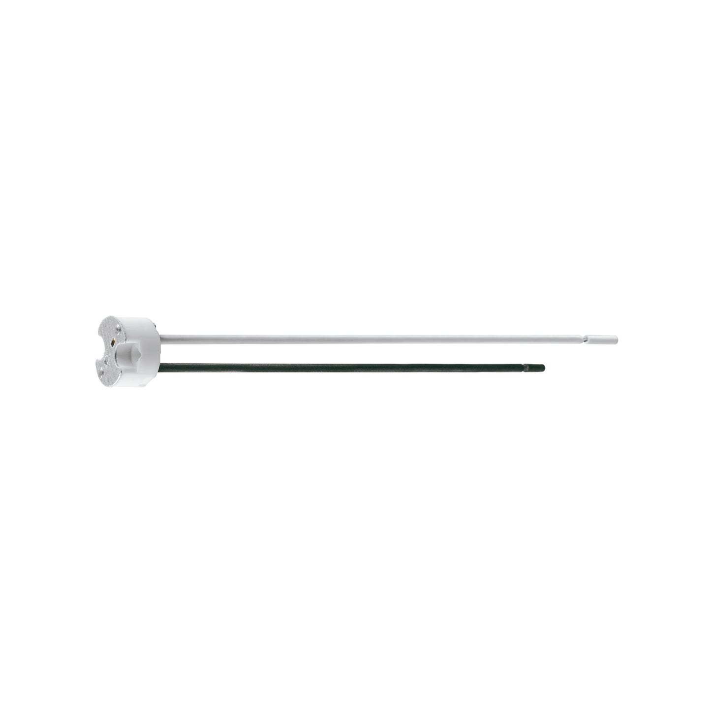 Portalámpara de porcelana para MR, base bipin,Volteck | POPO-12 | 46532