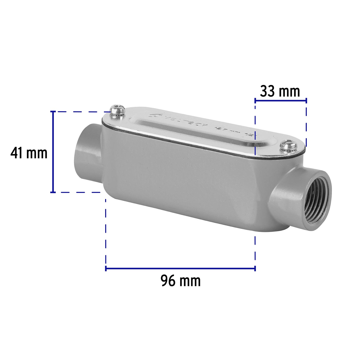 Condulet 3/4' conexión tipo T, Volteck | COLET-3/4-T | 46980