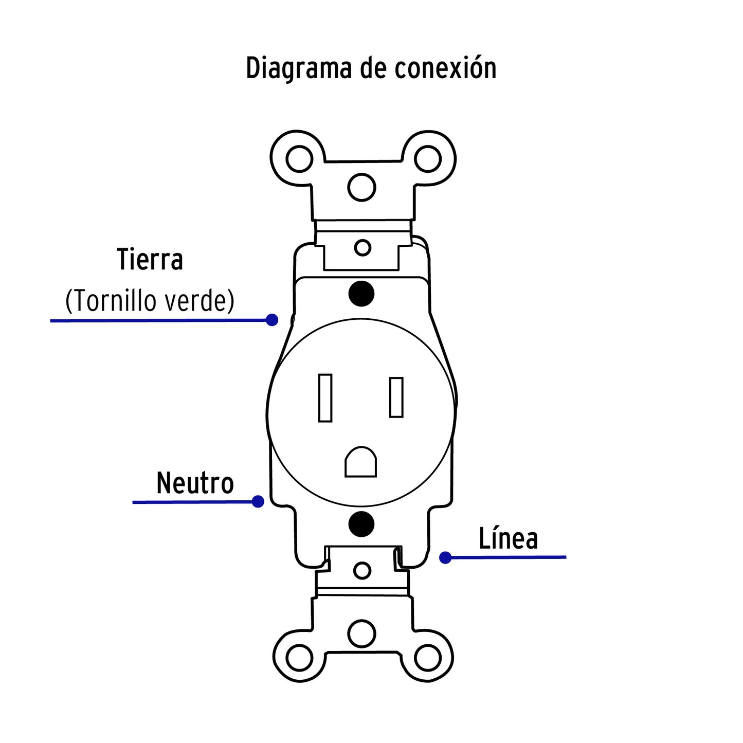 Contacto sencillo, 2 polos 3 hilos, Standard, blanco | COSE-SB | 47731
