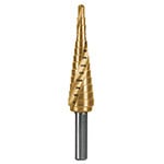 BES-13X | Broca escalonada titanio 13 escalones 1/8' a 1/2', Expert