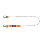 CAB-5431-18-A | Línea de vida 1.8m cuerda políéster, absorbedor impacto,ANSI