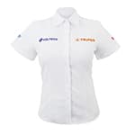 CAM-BCO-DCXXL | Camisa blanca para dama, manga corta, talla EEG, Truper