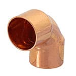 CC-561B | Codo de cobre 90° de 1/2', Foset Basic