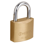 CL-40XP | Candado de latón 40 mm llave tetra en blíster, Hermex Basic