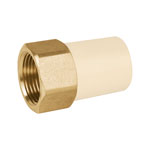 CPVC-642 | Adaptador hembra de CPVC 3/4' con inserto metálico, Foset