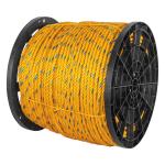 CUE-11M | Metro de cuerda amarilla de 11 mm en rollo de 360 m, Fiero