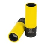 D-7319-MLPD | Dado largo impacto prot. plást. 19 mm, 6 puntas, cuadro 1/2'