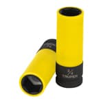 D-7324-HLPD | Dado largo impacto prot. plást. 3/4', 6 puntas, cuadro 1/2'