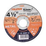 DICOF-4516 | Disco Tipo 41 de 4-1/2' x 1.6 mm corte fino de metal, Sable