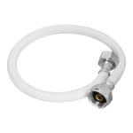 FWC-50B | Manguera para WC, vinilo blanco, 1/2' x 7/8', 50 cm, Foset