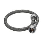 FWC-50V | Manguera para WC, vinilo gris, 1/2' x 7/8', 50 cm, Foset
