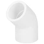 PVC-861 | Codo 45° de PVC de 1/2', Foset