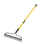 R-16AMF | Rastrillo jardinero, 16 dientes, mango 60' fibra de vidrio