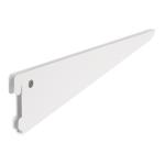 SOMO-10MD | Ménsula plana blanca para cremallera doble, 27cm, Fiero