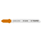 ST-119-B | Blíster con 5 seguetas 12 DPP zanco 'T' corte recto triplay