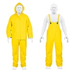 TRA-PRO-L | Conjunto impermeable doble capa, talla G, Truper
