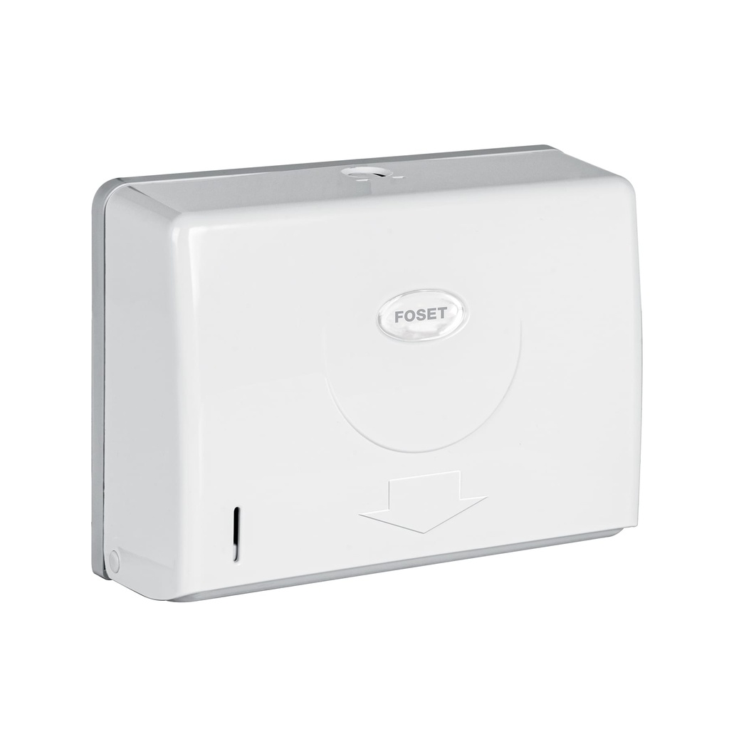 ABP-31B | Dispensador junior p/toallas de papel, blanco, Foset Basic
