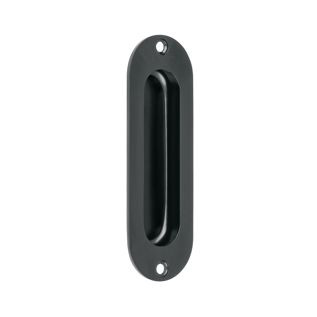JALE-62 | Jaladera de embutir ovalada acabado negro, Hermex