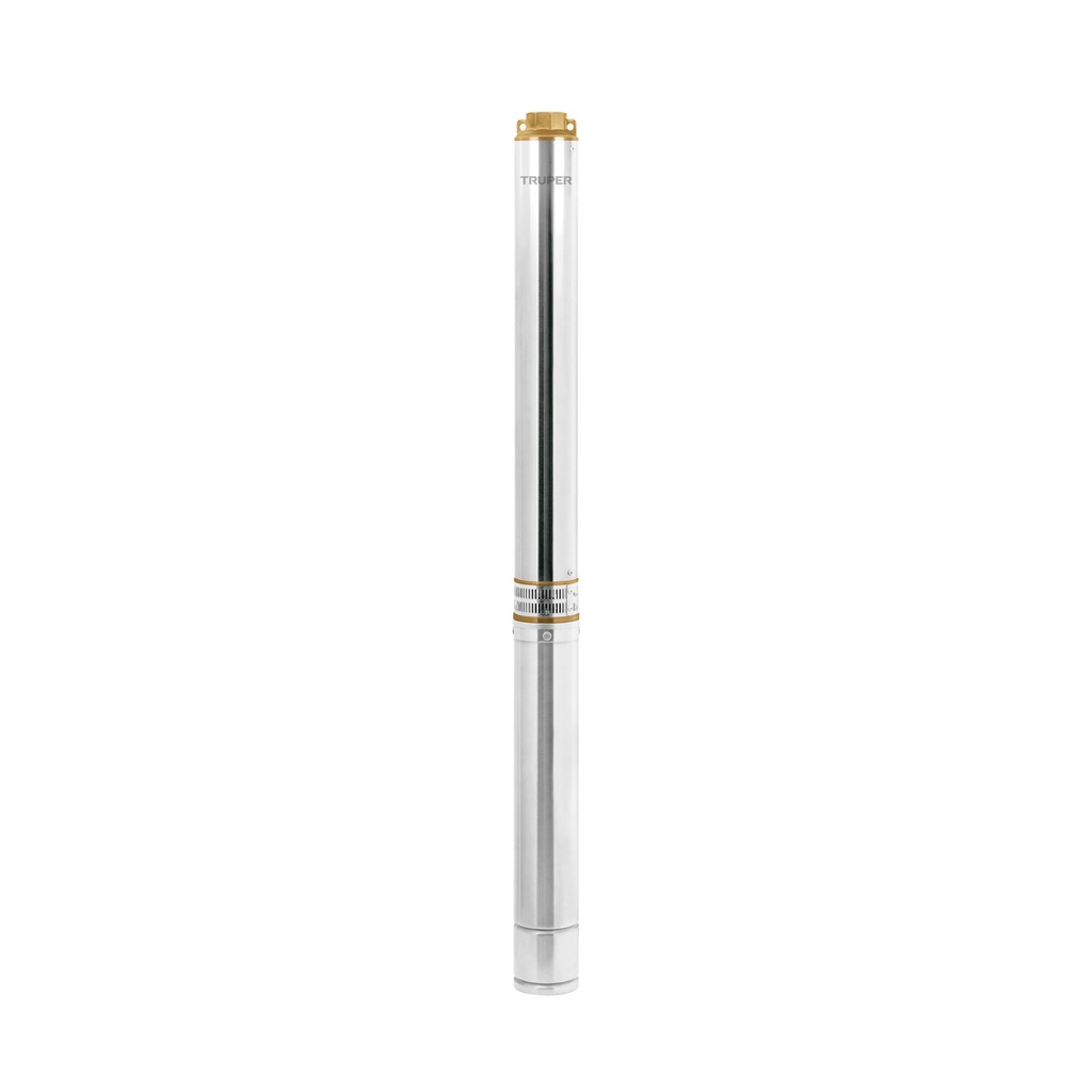 BOS-3LM-2 | Bomba sumergible, tipo bala, 3 HP, a/limpia, 220V, Truper
