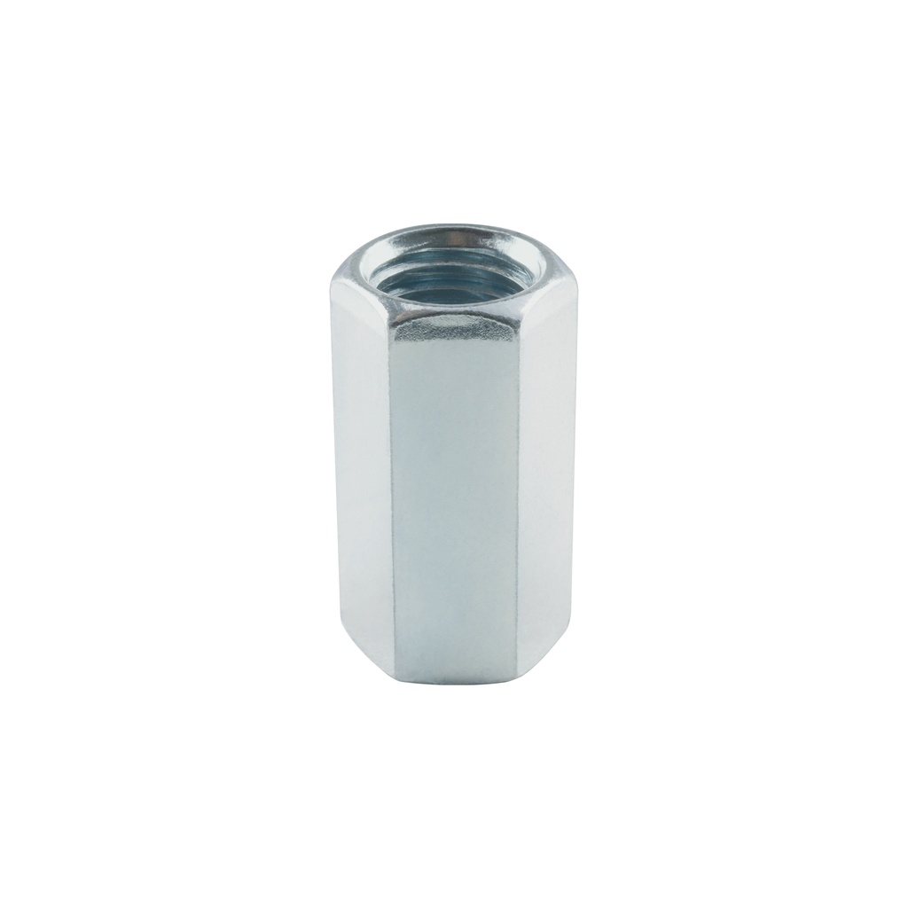TUEC-1/2 | Bolsa con 5 tuercas cople, 1/2' acero galvanizado , FIERO