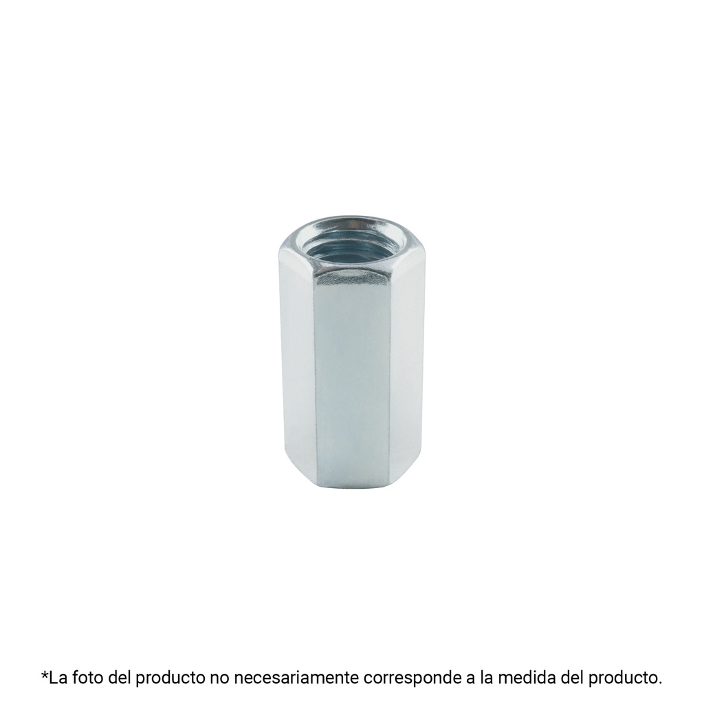TUEC-5/16 | Bolsa con 5 tuercas cople, 5/16' acero galvanizado , FIERO