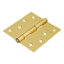 BC-401P | Bisagra cuadrada 4' acero latonado, cabeza plana, Hermex
