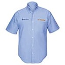 CAM-AZ-CL | Camisa azul para caballero, manga corta talla G, Truper