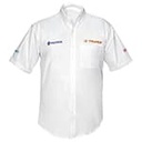 CAM-BCO-CXXXL | Camisa blanca para caballero, manga corta, talla EEEG, Trupe