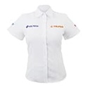 CAM-BCO-DCXXL | Camisa blanca para dama, manga corta, talla EEG, Truper