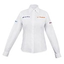 CAM-BCO-DLS | Camisa blanca para dama, manga larga talla CH, Truper