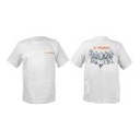 CAM-BLA-42 | Playera blanca estampada 100% algodón, talla 42, Truper
