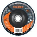 DLT-1730 | Disco 7' laminado grano 40 centro 7/8', Truper