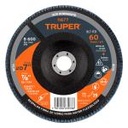 DLT-1731 | Disco 7' laminado grano 60 centro 7/8', Truper