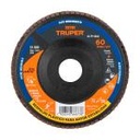 DLTP-4560 | Disco 4-1/2' laminado respaldo plástico grano 60 centro 7/8'