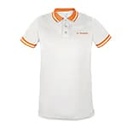 DRY-BC-G | Playera polo performance blanca, para caballero, talla G
