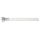 FFR-55B | Manguera lavabo/fregadero, vinilo blanco, 1/2' x 1/2', 55 cm