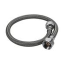 FWC-50V | Manguera para WC, vinilo gris, 1/2' x 7/8', 50 cm, Foset