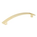 JAL-0121 | Jaladera metálica de 96mm estilo 'Contempo', latón brillante