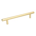 JAL-0323 | Jaladera de acero 160 mm, estilo 'Cilindro', latón brillante