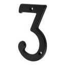 NUCH-3N | Número 3 de latón sólido 4', negro,  Hermex