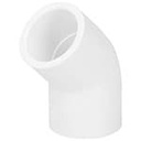 PVC-861 | Codo 45° de PVC de 1/2', Foset