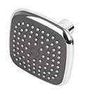R-401S | Regadera cuadrada de ABS 3-3/4' sin brazo, Foset Basic