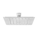 R-414S | Regadera cuadrada 6', acero inox, sin brazo, cromo, Túbig