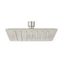 R-414SN | Regadera cuadrada 6', acero inox, sin brazo, satín, Túbig