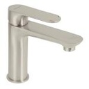 RIM-45N | Monomando satín cuello corto para lavabo, Foset Riviera