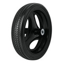 RN-X13 | Llanta completa imponchable 13-1/2', incluye eje y baleros
