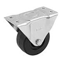 RO-113 | Rodaja hule 3', placa fija con buje, carga 90 kg, Fiero