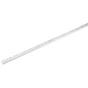SOMO-10CS | Cremallera sencilla blanca para ménsulas planas, 1m, Fiero